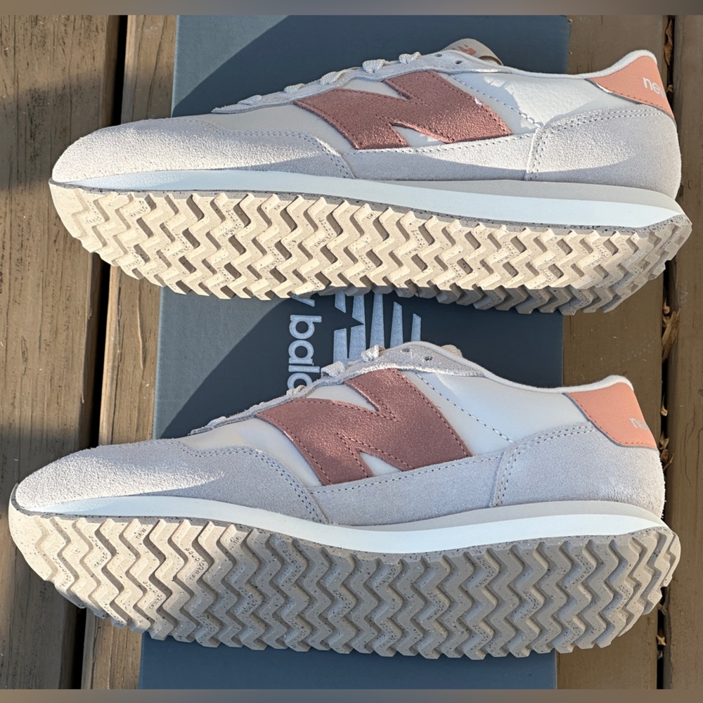NEW New Balance Pink WS237 Lifestyle Running Casual Sneaker Size Womens 9.5 - Picture 7 of 9